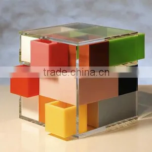 Color Box Clear Acrylic Packaging Boxes thumbnail-1