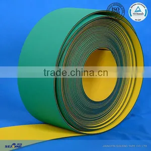 2.5MM Yellow/green Rubber Flat Transmission Belt High Energy Saving and Antistatic Blet thumbnail-6