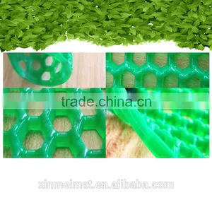 PVC Resins Transparent Honeycomb Pattern Non Slip Embossing Mat Rubber Tile Colorful Rubber Door Mats thumbnail-1