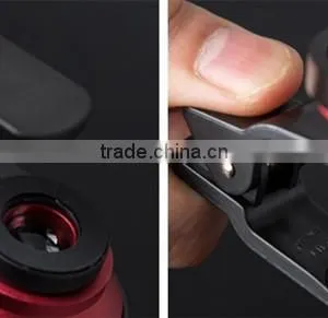 2016 Best Selling !! Universal Clip Fish Eye Lens Wide Angle Macro Mobile Phone Lens For IPhone 6 6s Plus Online Shopping thumbnail-4