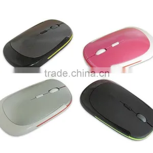 2.4Ghz Wireless Slim Clever Optical Laser Magic Mouse Mice For PC Desktop Mac thumbnail-4