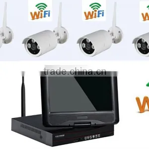 2015 Hot Selling Plug and Play 4 Channels Wifi NVR Kit With Screen thumbnail-1