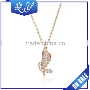 Wholesale 3 Colors Fashion Long Chain Necklace for Beautiful Dress Accessories Necklace Jewelry thumbnail-3