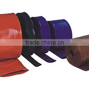 Resistant to Abrasion ,corrosion and Weather Good Quality PVC Lay Flat Hose thumbnail-1