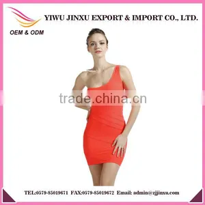 Hot Selling Single Strap Tight Evening Dresses for Women thumbnail-1