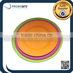 Eco-friendly Bio Bamboo Fiber Dinner Plates Dishes With Bamboo Fiber thumbnail-1