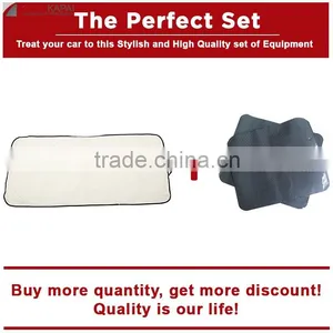 The Perfect Set Front Windshield Sunshade+Car Static Cling Sunshade thumbnail-1