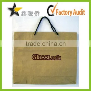 2015 High Quality OEM Washable Paper Bag,kraft Paper Bag thumbnail-1