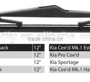 China Biggest Blade Wiper Factory Universal Factory Windshield Wiper Blade thumbnail-1
