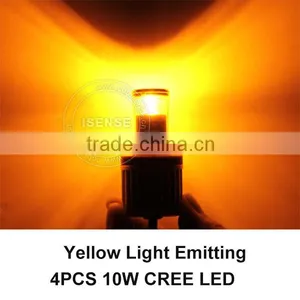 H11 Super White 6000K Xenon Halogen 12V Headlight 4*LED Fog Led Lamp thumbnail-5