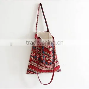 Tribal Canvas Backpack,Canvas Boho Bag, Aztec Totes, Tribal Totes thumbnail-3