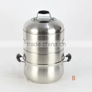 Multi-user-4 Layers Energy Efficiency Steamer Pot With Combined Lid Energy-saving thumbnail-4