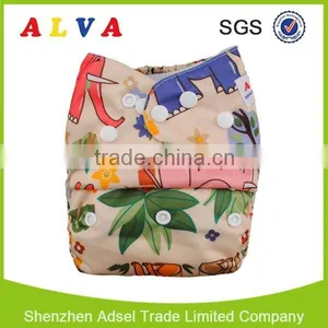 2015 ALVA One Size Washable Baby Cloth Diapers in Bales thumbnail-6