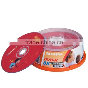 RISENG 8x 4.7GB 120MINs Blank Dvd Discs Princo/blank Dvd Guangzhou Supply/cakebox Blank Princo Dvd Discs thumbnail-5
