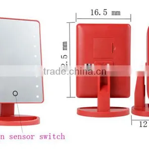 New Moldel Plastic Stand Desk Touch Screen 10X Mangying Smarthome With Samrt 16 Led Mirror Concave Mirror thumbnail-3