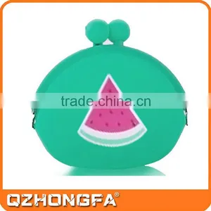 2015 Cheap Promotional Candy Color Silicon Zipper Coin Purse thumbnail-4