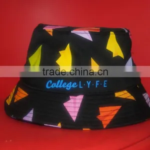 Two Tone Custom Bucket Hat/ Fishing Hat With Printing thumbnail-5