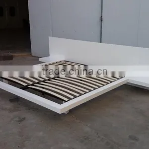 High Gloss White Bedroom Set New Design thumbnail-2