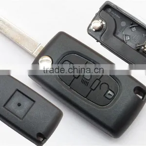Hot Sale Peugeot 307 Car Key Shell With Light Button for Universal Fake Car Key thumbnail-2