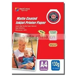 Inkjet Matte Coated Photo Paper 108gsm (waterproof, Diy & Pigment) thumbnail-1