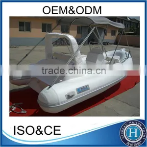 2016 Rigid Inflatable Rib Boat Hypalon With Outboard Motor thumbnail-1