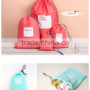 210D Polyester Drawstring Bag for Packing Gifts thumbnail-5