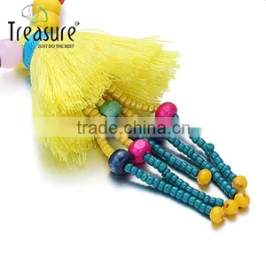 Long Tassel Bracelet 2016 Latest Design Jewelry Charm Bead Bracelet Valentine's Day Gift Quality Choice thumbnail-3