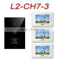 2013 Best-seller Color Video Door Phone for Apartments, TCP/IP Video Intercom System thumbnail-1
