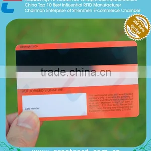 Plastic Membership Card With Signature & Magnetic Stripe thumbnail-2