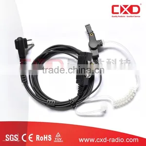 Walkie Talkie Ear Hook Earphone With Mic PTT Headphones thumbnail-1