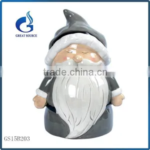 Unique Dog Shape Ceramic Christmas Cookie Storage Jars thumbnail-4