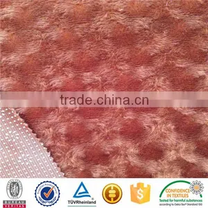 Super Soft Rubber Dot Fabric Rubber Bonded Turkey Dripping Velboa thumbnail-6