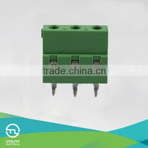 Factory Direct M3 Steel Screw Type PCB Terminal Blocks MU2.5VR7.62 thumbnail-1