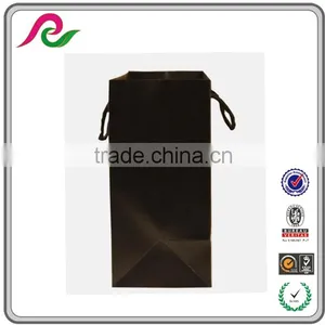 Vintage Inspired Flowers Printed Black Take Out Bags for Shopping thumbnail-4