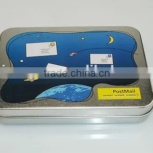 Factory Customized Rectangular Metal Tin Box for Children's Game Card Tin Box thumbnail-4