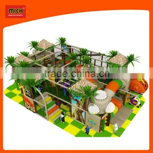Kids Indoor Treehouse Playground Plastic Slides Equipment for Restaurants (3056A) thumbnail-1