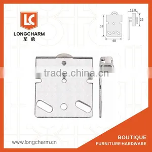 Longcharm Suppliers Small Sliding Door Wheels Steel Sliding Door Rollers Wheel thumbnail-2
