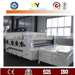 Semi-automatic Carton Box Flexo Printing Slotter Die Cutter Machinery thumbnail-1