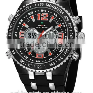 New Production 2016 WEIDE Multi-functional Analog-digital Big Dial Watches for Men Watches for Resale WH1107-4 thumbnail-3