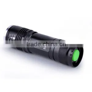 Trade Assurance Aluminum Waterproof 10w Rechargeable Police Flashlight thumbnail-6