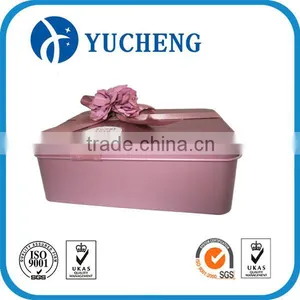 Wholesale Wedding Metal Gift Packaging Tin Can Withe Ribbon thumbnail-3