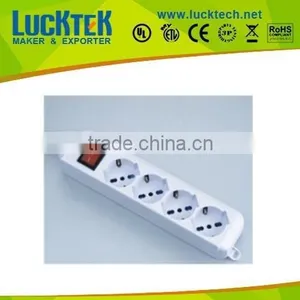 4 WAY ITALY TYPE POWER OUTLET POWER STRIP thumbnail-1