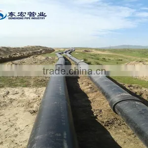 High Quality CJ/T120-2008 Donghong New Type High Pressure Wire Braided Reinforced HDPE Composite Pipe thumbnail-1