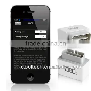 IOBD2 Interface Bluetooth OBD 2 OBD II Car Diagnostic Auto Scanner Tool thumbnail-1
