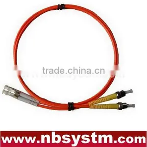 Fiber Optic Patch Cable, LC-ST, Multi Mode, Duplex (50/125 Type) thumbnail-1