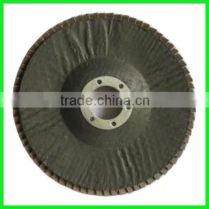 Aluminum Oxide Flap Disc With Plastic Fiber Backing For Polishing Made in China thumbnail-2