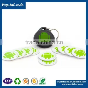 Waterproof Cheap Small RFID UHF Sticker Tags 125khz, Washable NFC Paper Tag Price Sticker Label Smart PVC Cards Chip Rolls Most Popular thumbnail-5