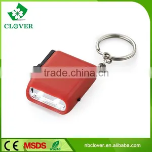 Energy-saving 2 LED Hand Crank Mini Dynamo Torch With Variety Color Flashlight thumbnail-3