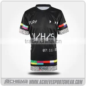Popular Promotional 100%polyester Darts T-shirt Sublimation Printing With Free Design thumbnail-1