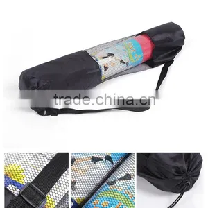 Large Yoga Mat Carry Bag for Men and Women With Adjustable Strap Drawstring Opeing Mesh Centre Easy Store Keep Clean thumbnail-6